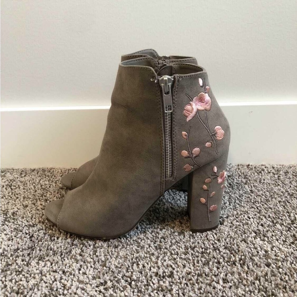 Open Toe Booties